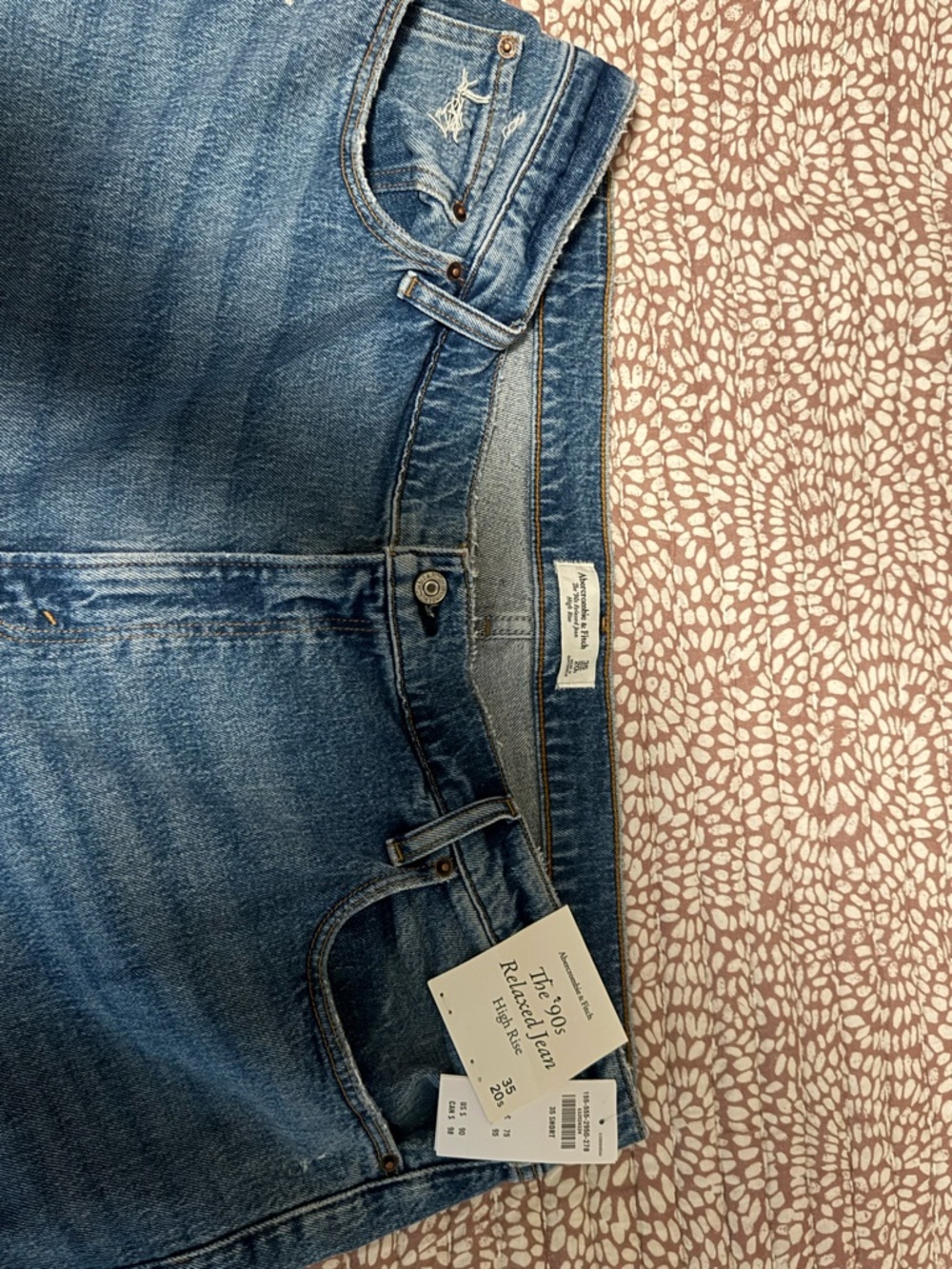 Abercrombie Relaxed 90s Jean 35/20 short